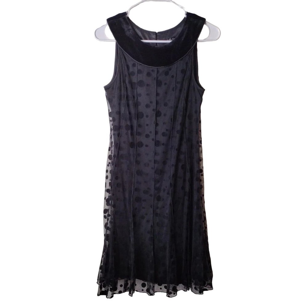 Sandra Darren Dress Womens 6 Petite Sleeveless Cocktail